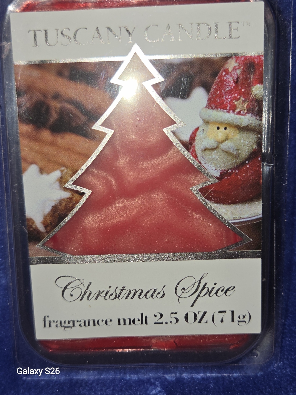 Christmas Spice Fragrance Wax Melt - Red